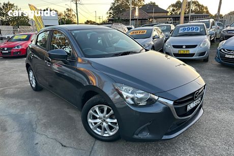 Grey 2016 Mazda Mazda2 Hatch