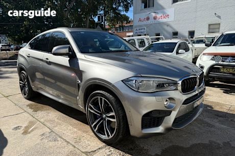 Grey 2016 BMW X6 Coupe M