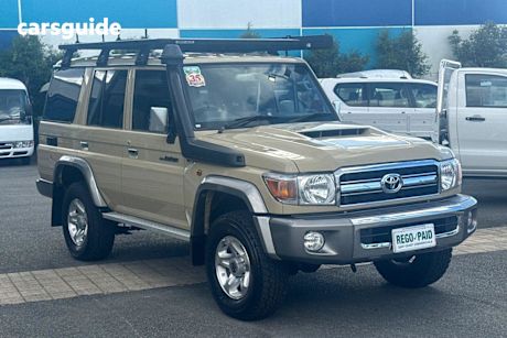 Beige 2021 Toyota Landcruiser Wagon GXL 4X4
