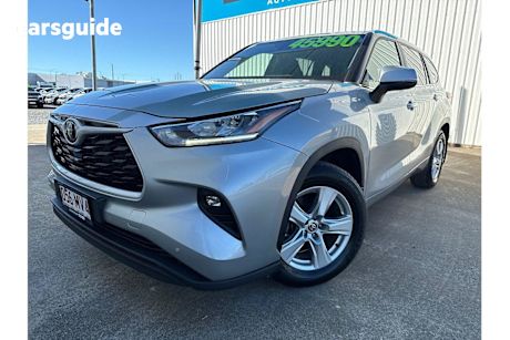 Silver 2023 Toyota Kluger Wagon GX F