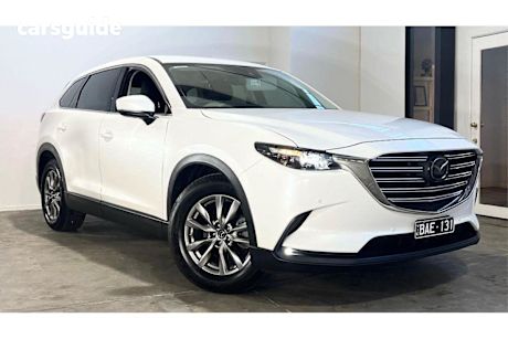 White 2019 Mazda CX-9 Wagon Touring (fwd)