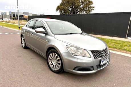 Silver 2012 Suzuki Kizashi Sedan