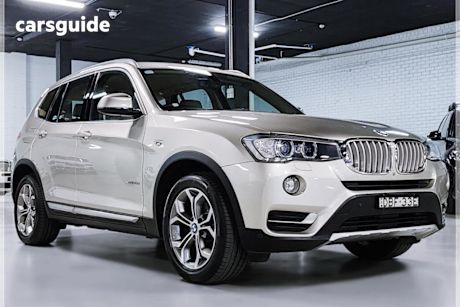 Silver 2015 BMW X3 Wagon Xdrive 20D