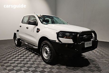 White 2019 Ford Ranger Double Cab Chassis XL 3.2 (4X4)