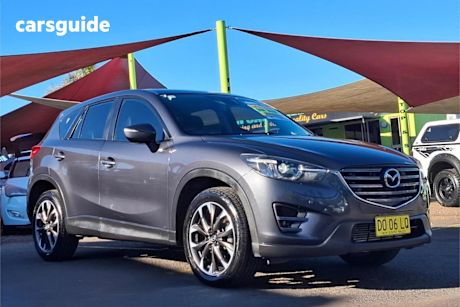 Grey 2015 Mazda CX-5 Wagon Grand Tourer (4X4)