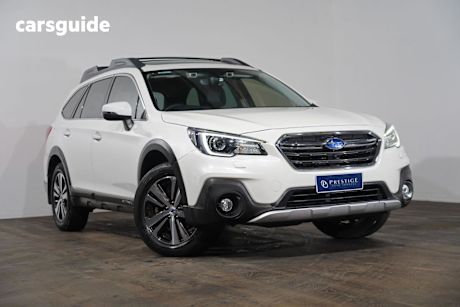 White 2018 Subaru Outback Wagon 2.5I Premium