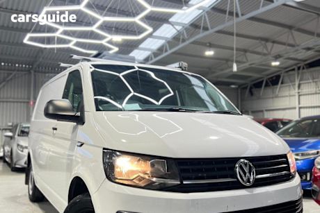 White 2016 Volkswagen Transporter Commercial TDI 340 LWB MID T6 MY16