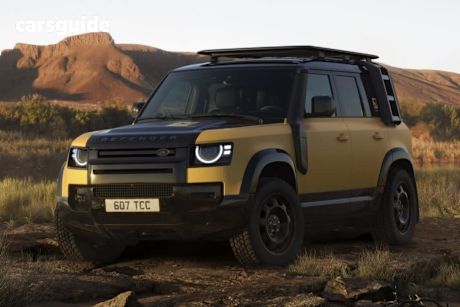 2025 Land Rover Defender Wagon 110 D350 Trophy Edtn Sandglow