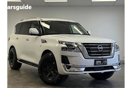 White 2022 Nissan Patrol SUV TI-L 4X4