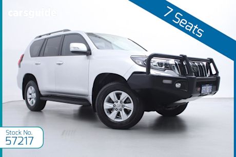 Silver 2019 Toyota Landcruiser Prado Wagon GXL (4X4)