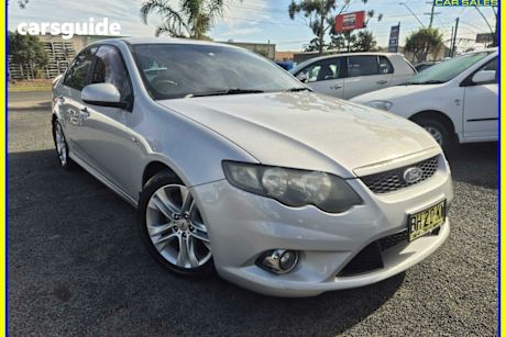 Silver 2010 Ford Falcon Sedan XR6