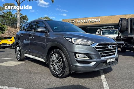Grey 2020 Hyundai Tucson Wagon ELITE 4X4