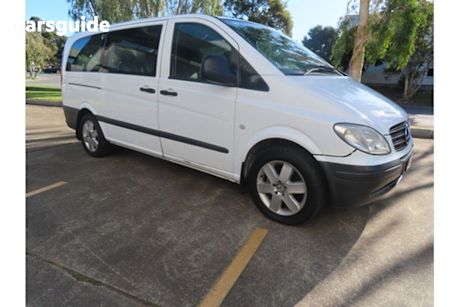 White 2007 Mercedes-Benz Vito Wagon 115CDI