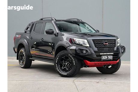 Black 2022 Nissan Navara Ute Tray PRO-4X WARRIOR 4X4
