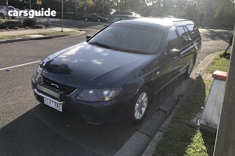 Blue 2008 Ford Falcon Wagon