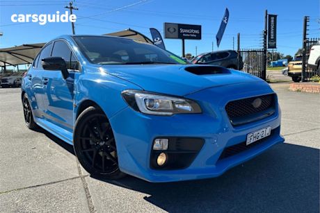 Blue 2015 Subaru WRX Sedan Premium Hyper Blue (awd)
