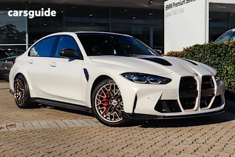 White 2024 BMW M3 Sedan CS