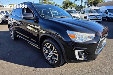 Black 2016 Mitsubishi ASX Wagon XLS (4WD)