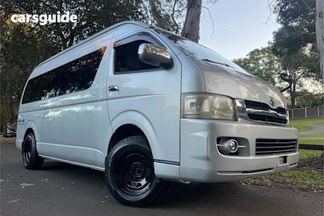 Silver 2005 Toyota Hiace OtherCar Grand Cabin 4WD 4WD Grand Cabin 10 seater