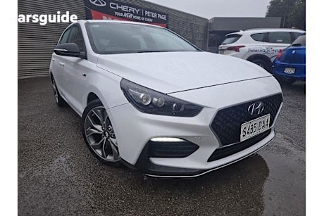 White 2022 Hyundai I30 Hatch N LINE F