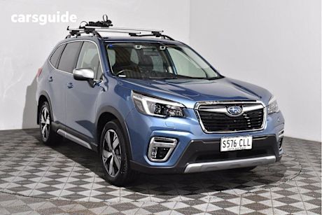 Blue 2021 Subaru Forester SUV 2.5I-S 4WD