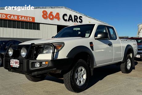 White 2009 Ford Ranger Super Cab Utility XL (4X4)