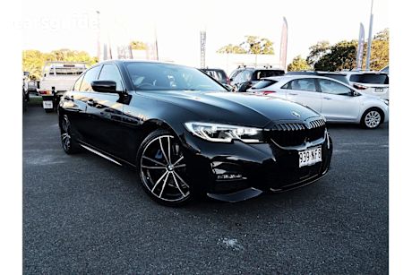Black 2020 BMW 330i Sedan M Sport