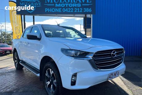 White 2021 Mazda BT-50 Dual Cab Pick-up XTR (4X4)