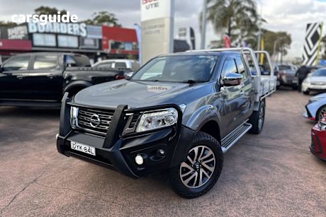 Grey 2018 Nissan Navara King Cab Utility ST (4X4)