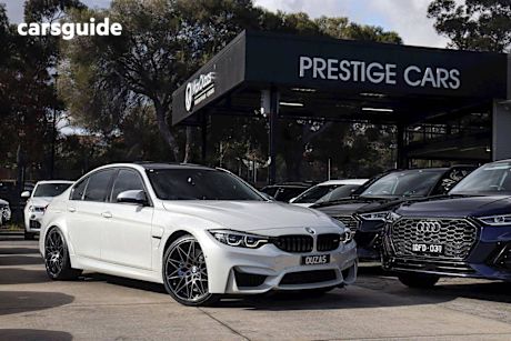 White 2018 BMW M3 Sedan Competition