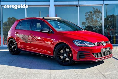 Red 2020 Volkswagen Golf Hatchback GTI TCR