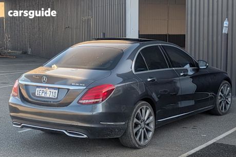 Grey 2014 Mercedes-Benz C-CLASS Sedan W205 C250 BlueTEC Sedan 4dr 7G-TRONIC + 7sp 2.1DTT [May]