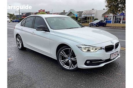 White 2018 BMW 330i Sedan Sport Line