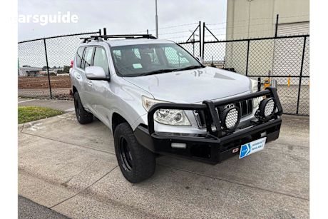 Silver 2010 Toyota Landcruiser Prado Wagon GXL 4X4