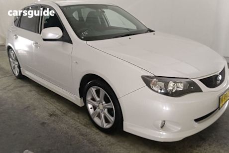 White 2007 Subaru Impreza Hatchback RS (awd)