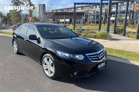Black 2013 Honda Accord Euro Sedan Luxury