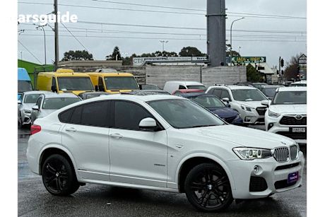 White 2016 BMW X4 Coupe Xdrive 35D