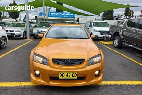 Brown 2010 Holden Commodore Utility SS