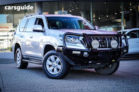 Silver 2018 Toyota Landcruiser Prado Wagon GXL (4X4)