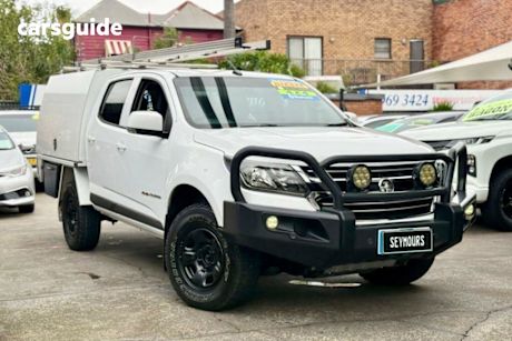 White 2018 Holden Colorado Ute Tray LS (4x4) RG MY19