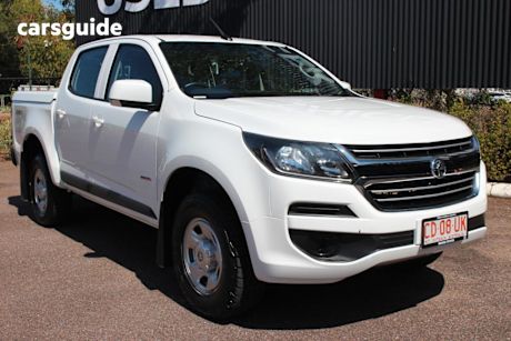 White 2017 Holden Colorado Crew Cab Pickup LS (4X4)