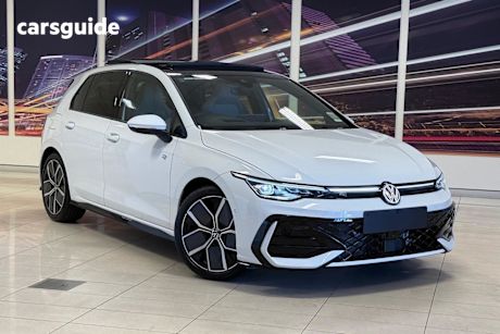 White 2025 Volkswagen Golf Hatchback R-Line