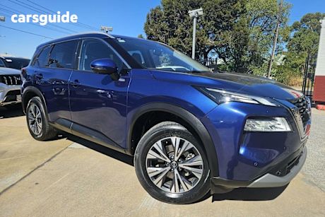 Blue 2023 Nissan X-Trail Wagon ST-L (4WD) 7 Seat
