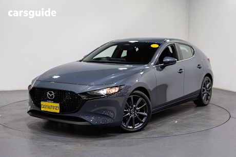 Grey 2024 Mazda 3 Hatchback G20 Evolve