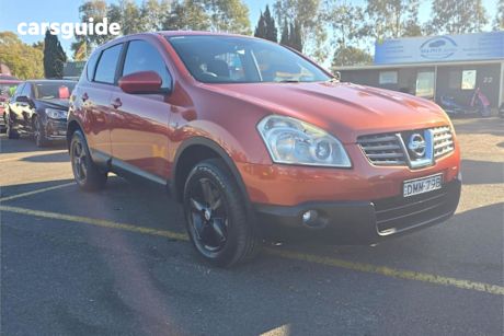 Orange 2008 Nissan Dualis Wagon TI (4X4)