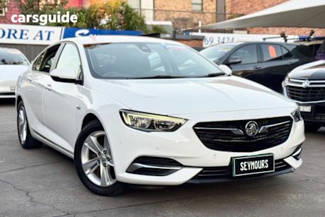 White 2020 Holden Commodore Hatch LT ZB MY20