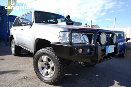 Silver 2012 Nissan Patrol Wagon ST (4X4)