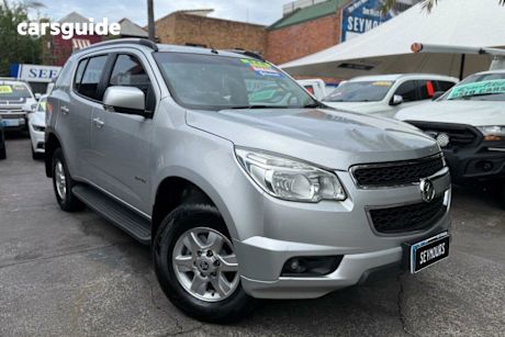 Silver 2013 Holden Colorado 7 Wagon LT (4x4) RG MY13 7SEAT WAGON