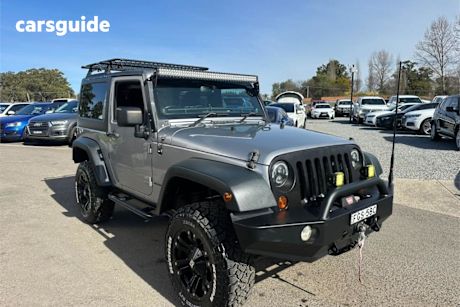 Grey 2013 Jeep Wrangler Hardtop Renegade Sport (4X4)