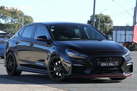 Black 2019 Hyundai I30 Fastback Fastback N Performance LUX